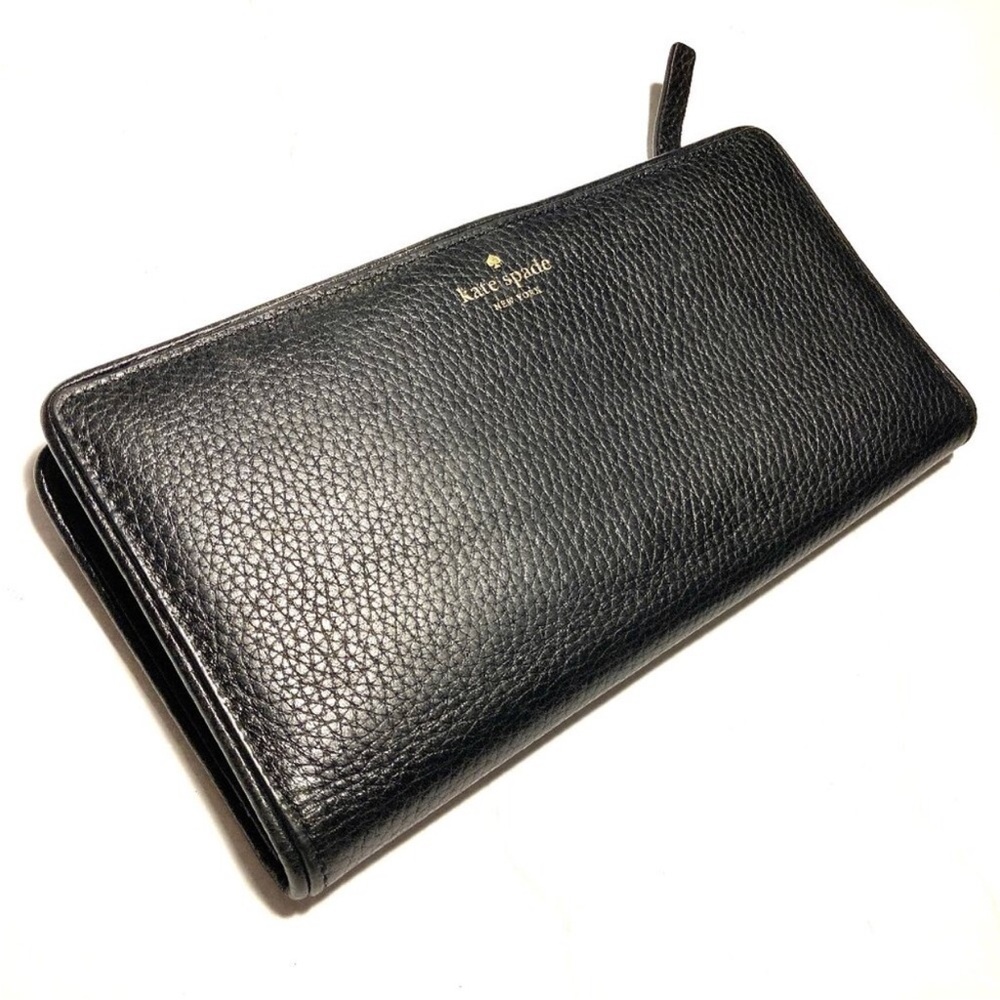 Kate Spade Pebbled Leather Large Bifold EUC
